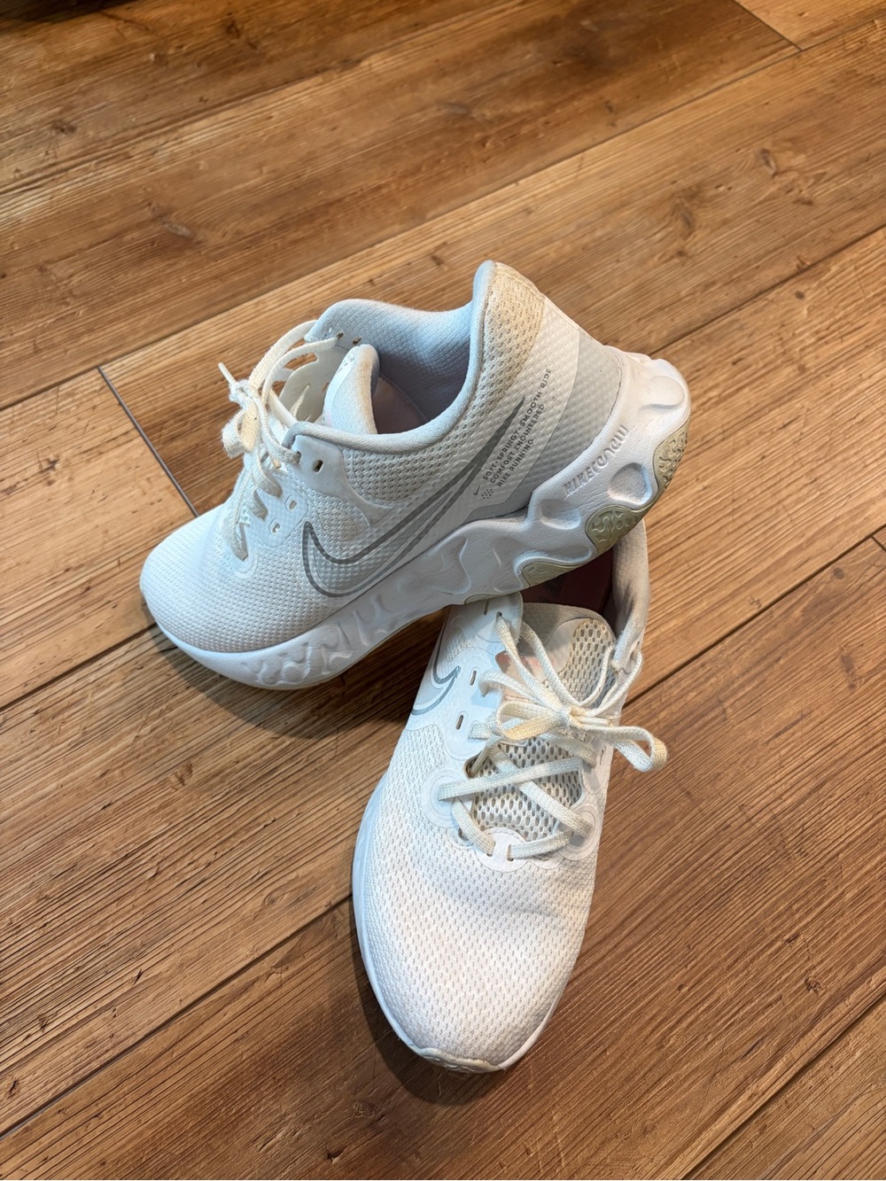 Women’s Nike Renew Running Shoes- White Size 11